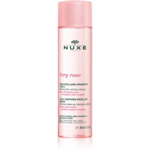 Nuxe Very Rose 3-in-1 Soothing Micellar Water Apă micelară calmantă pentru față și ochi 200 ml-Țena