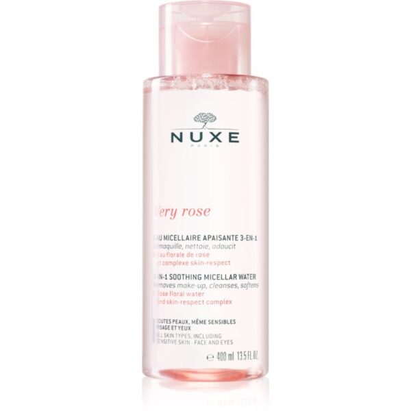 Nuxe Very Rose Apă micelară calmantă pentru față și ochi 400 ml-ro