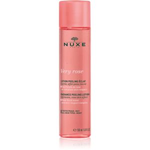 Nuxe Very Rose Radiance Peeling Lotion exfoliant iluminator pentru toate tipurile de ten 150 ml-Țena