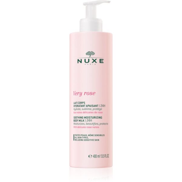 Nuxe Very Rose Soothing Moisturising Body Milk lapte de corp calmant 400 ml-Țena