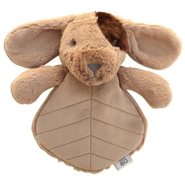 O.B Designs Baby Comforter Toy Dave Dog jucărie de pluș Taupe 1 buc-Țena