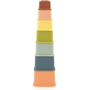 O.B Designs Square Stacker Cups cupe de stivuire 8m+ 7 buc-Țena