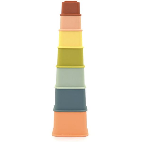 O.B Designs Square Stacker Cups cupe de stivuire 8m+ 7 buc-Țena