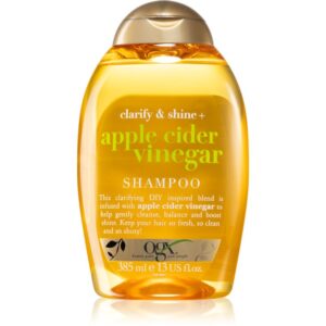 OGX Apple Cider Vinegar sampon pentru curatare pentru un par stralucitor si catifelat 385 ml-Țena
