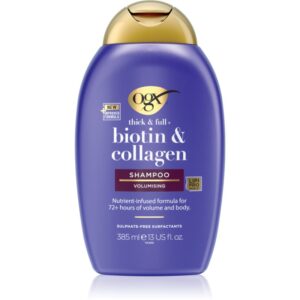 OGX Biotin & Collagen Șampon pentru îngroșare pentru păr cu volum 385 ml-ro