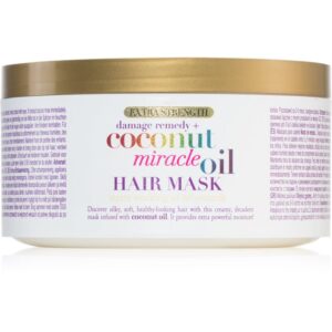 OGX Coconut Miracle Oil mască profund fortifiantă pentru păr cu ulei de cocos 300 ml-ro