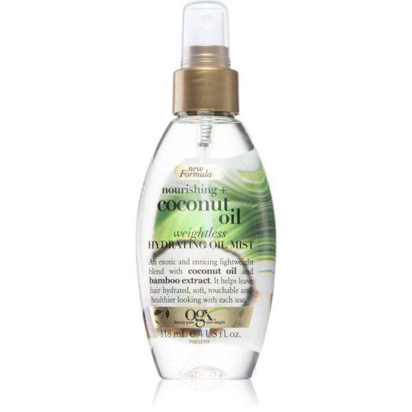 OGX Coconut Oil Ulei hrănitor și hidratant pentru păr 118 ml-ro