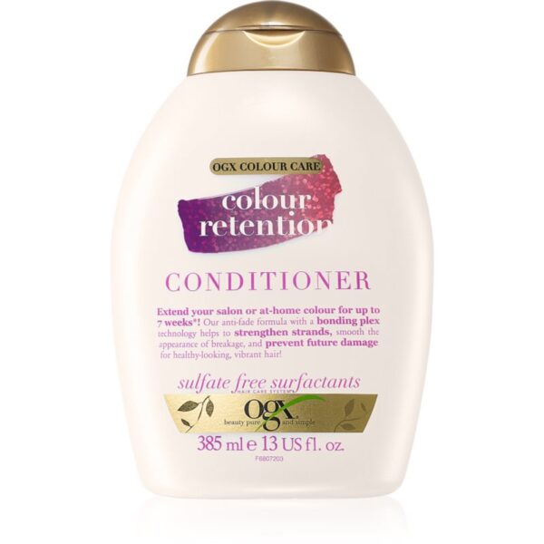 OGX Colour Care Conditioner balsam pentru păr vopsit 385 ml-Țena