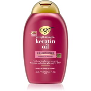 OGX Keratin Oil balsam pentru indreptare cu keratina si ulei de argan 385 ml-ro