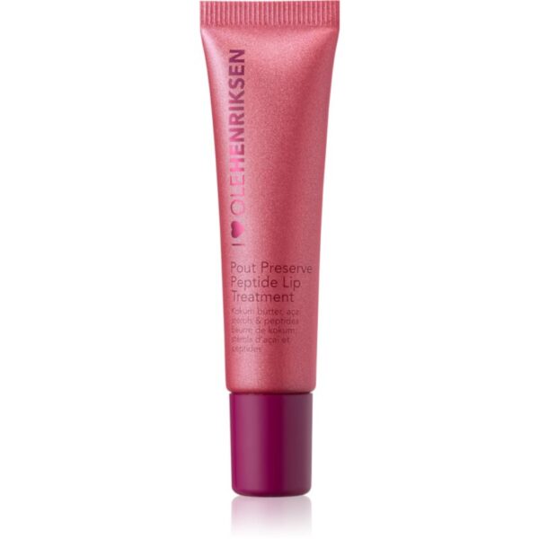 OLEHENRIKSEN Pout Preserve Peptide Lip Treatment lip gloss hidratant culoare Lingonberry Jam Glimmer 12 ml-Țena