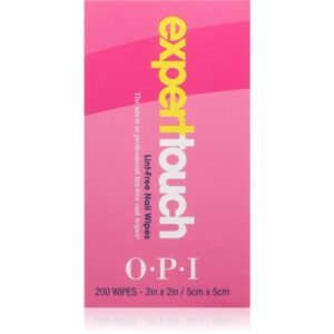 OPI Expert Touch servetele pentru curatare pentru unghii și cuticule 200 buc-Țena