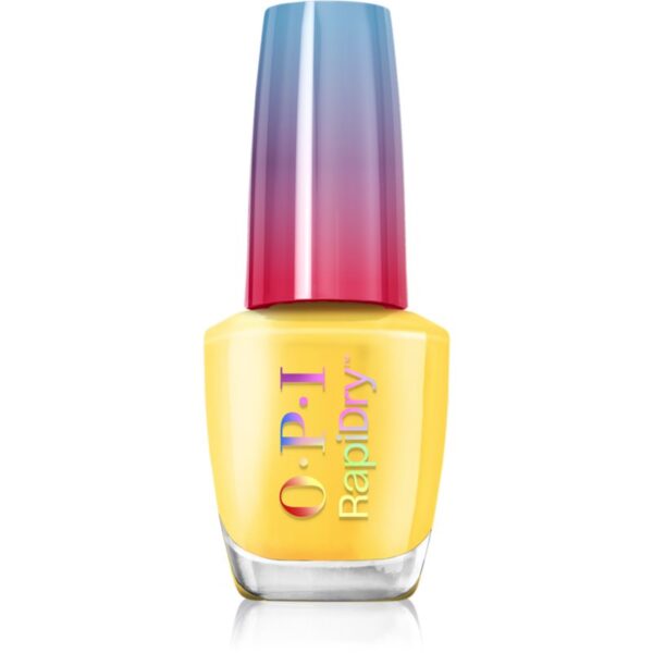 OPI Rapidry lac de unghii cu uscare rapida culoare Proceed with (No) Caution 9 ml-Țena