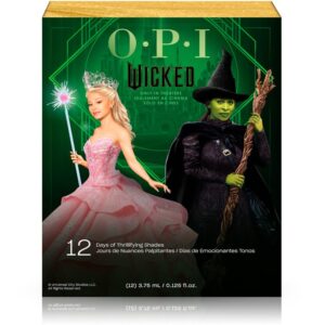 OPI Wicked Nail Lacquer Calendar de Crăciun pentru unghii Mini-ro