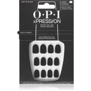OPI xPRESS/ON unghii artificiale Lady in Black 30 buc-ro