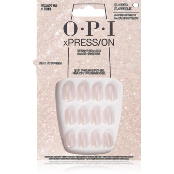 OPI xPRESS/ON unghii artificiale Throw Me a Kiss 30 buc-ro