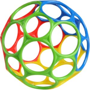 Oball Classic Easy-Grasp Toy jucarie pentru nou-nascuti si copii color mix 1 buc-ro