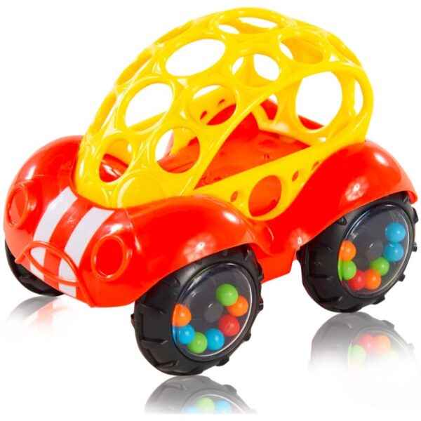 Oball Rattle & Roll mașinuță pentru copii Red 3m+ 1 buc-ro