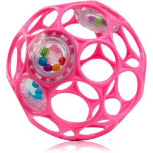 Oball Rattle jucărie zornăitoare 0 m+ Dark pink 1 buc-ro