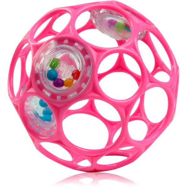 Oball Rattle jucărie zornăitoare 0 m+ Dark pink 1 buc-ro