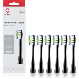Oclean Professional Clean P1C5 capete de schimb Negru 6 buc-ro