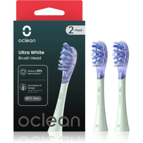 Oclean Ultra White UW01 capete de schimb Green 2 buc-Țena