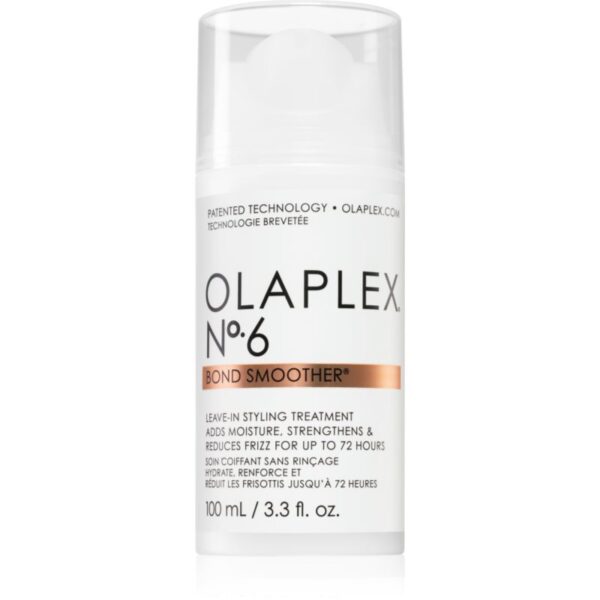 Olaplex N°6 Bond Smoother cremă hidratantă de coafat anti-electrizare cu pompă 100 ml-ro