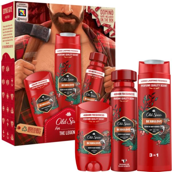 Old Spice Bearglove For The Legend set cadou pentru barbati-Țena