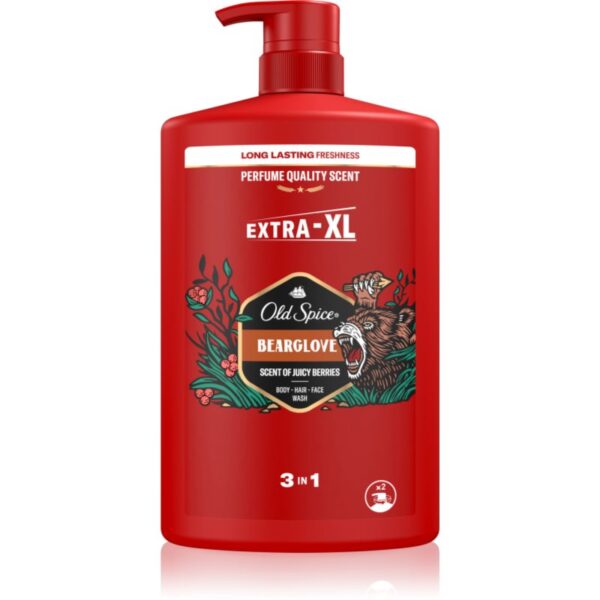 Old Spice Bearglove gel de dus pentru corp si par 1000 ml-Țena