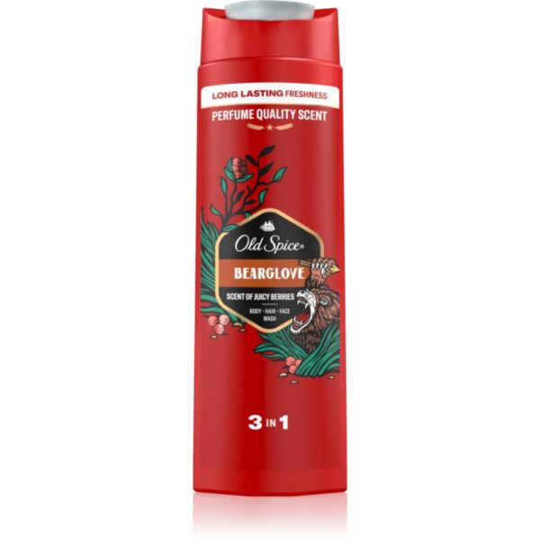 Old Spice Bearglove gel de dus pentru corp si par 400 ml-Țena