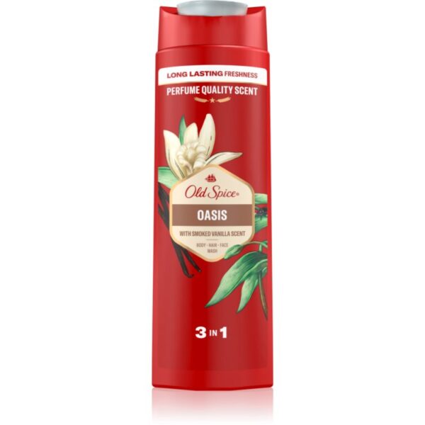 Old Spice Oasis Gel de duș pentru bărbați 3 in 1 400 ml-ro