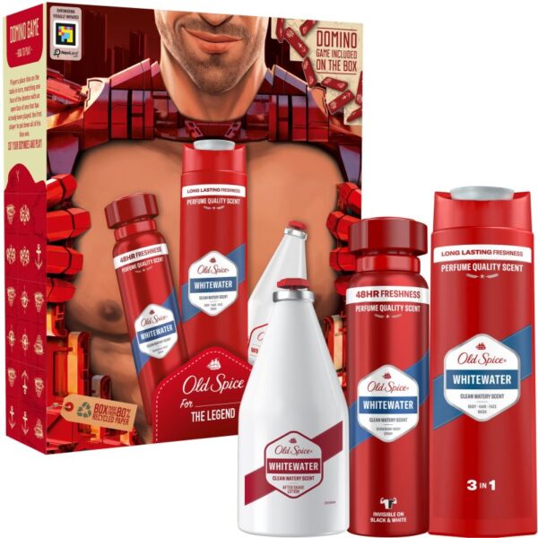Old Spice Whitewater Ironman set cadou corp si fata-ro