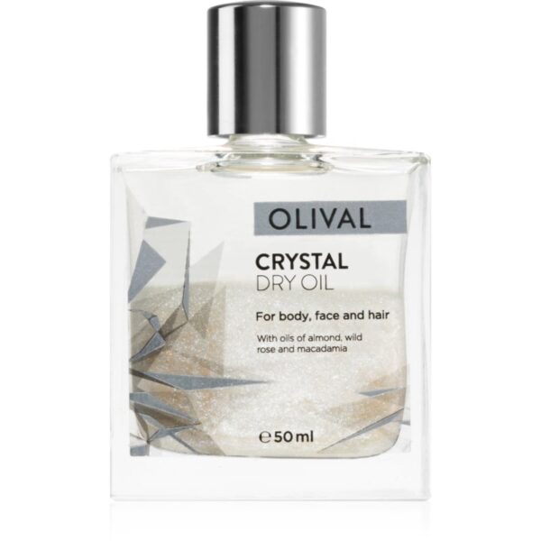 Olival Crystal Dry Oil ulei uscat multifuncțional cu sclipici pentru față