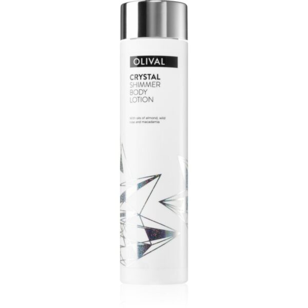 Olival Crystal Shimmer loțiune de corp hidratantă cu particule stralucitoare 200 ml-ro