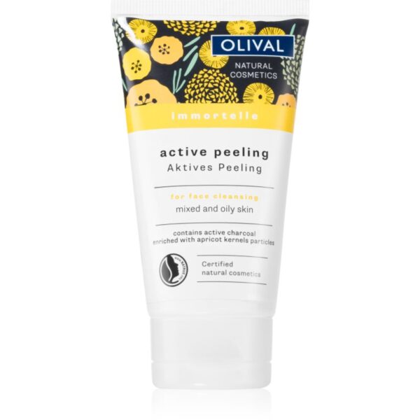 Olival Immortelle Active Peeling demachiant cu efect de peenling pentru ten gras și mixt 75 ml-ro