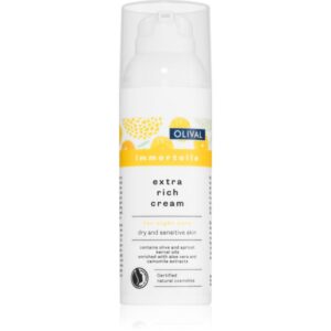 Olival Immortelle Extra Rich Cream crema de noapte nutritiva pentru ten uscat și sensibil 50 ml-ro