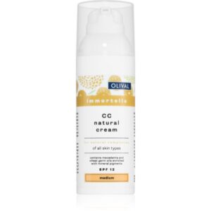 Olival Immortelle Natural crema CC hidratanta SPF 12 culoare Medium 50 ml-ro