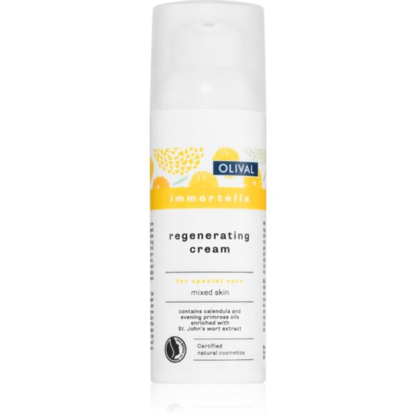 Olival Immortelle Regenerating Cream crema regeneratoare pentru ten gras și mixt 50 ml-ro