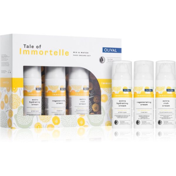 Olival Immortelle set cadou pentru un ten frumos-Țena