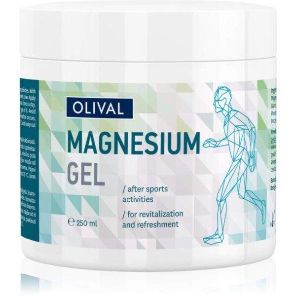 Olival Magnesium gel pentru masaj cu efect rece 250 ml-ro