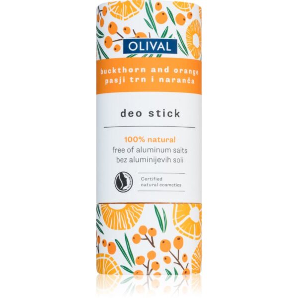 Olival Natural Buckthorn and Orange deodorant fără conținut săruri de aluminiu 40 g-ro