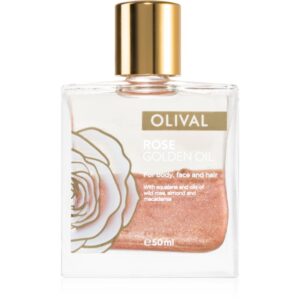 Olival Rose Gold ulei cu sclipici pentru față