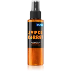 Olival SUPER Carrot Golden Oil ulei cu sclipici accelerator de bronzare 100 ml-Țena