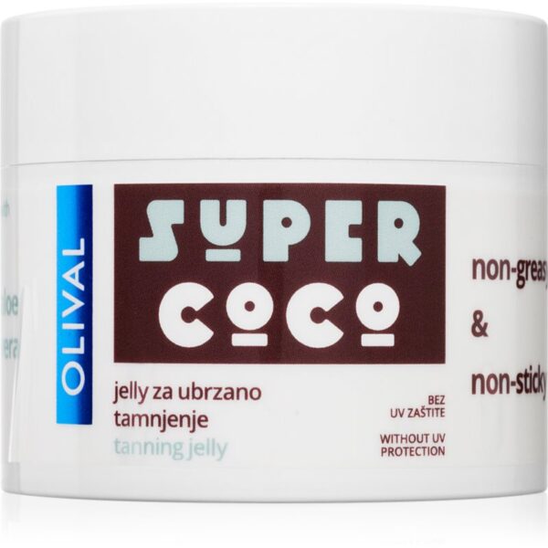 Olival SUPER Coco crema gel pentru hidratare. pentru accelerarea bronzului 100 ml-ro