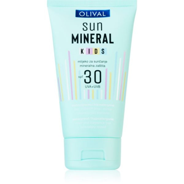 Olival Sun Mineral Kids loțiune pentru plaja pentru copii SPF 30 150 ml-Țena