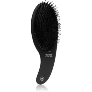 Olivia Garden Black Label CURVE Board&Nylon bristles perie de par cu peri de mistret 1 buc-Țena