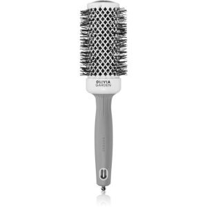 Olivia Garden Expert Shine Wavy Bristles White&Grey perie de par průměr 45 mm 1 buc-ro