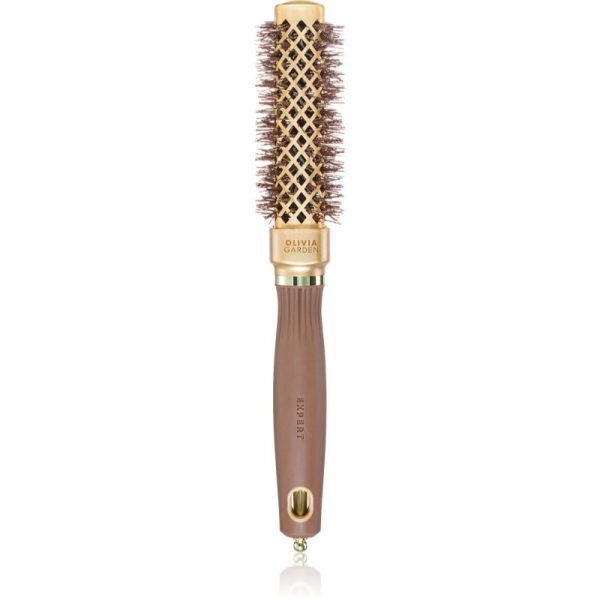 Olivia Garden Expert Straight Wavy perie pătrată pentru uscarea părului 20 mm 1 buc-ro