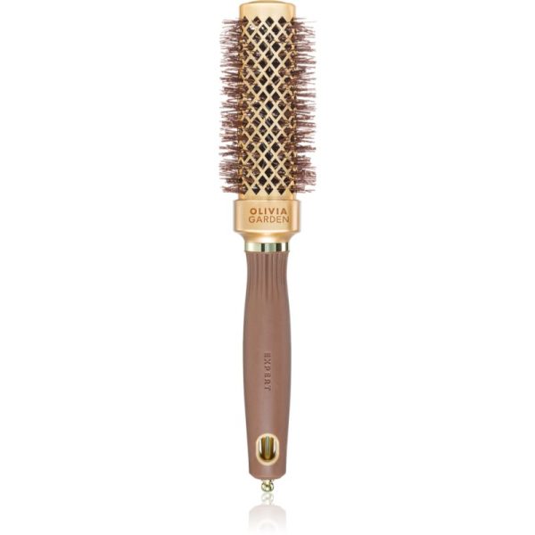 Olivia Garden Expert Straight Wavy perie pătrată pentru uscarea părului 30 mm 1 buc-Țena