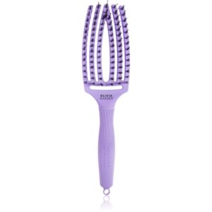 Olivia Garden Fingerbrush Bloom perie de tip paletă Lavender 1 buc-Țena