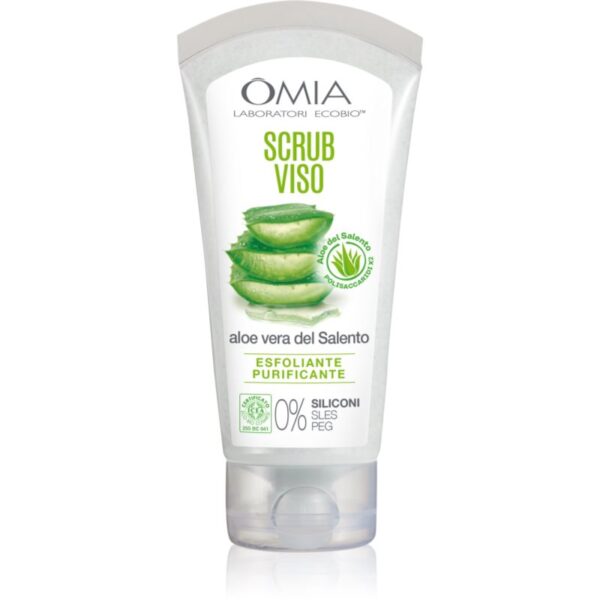 Omia Laboratories Aloe Vera del Salento demachiant cu efect de peenling cu aloe vera 75 ml-Țena